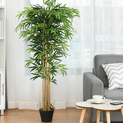 Artificial Bamboo Silk Tree (5-Feet )