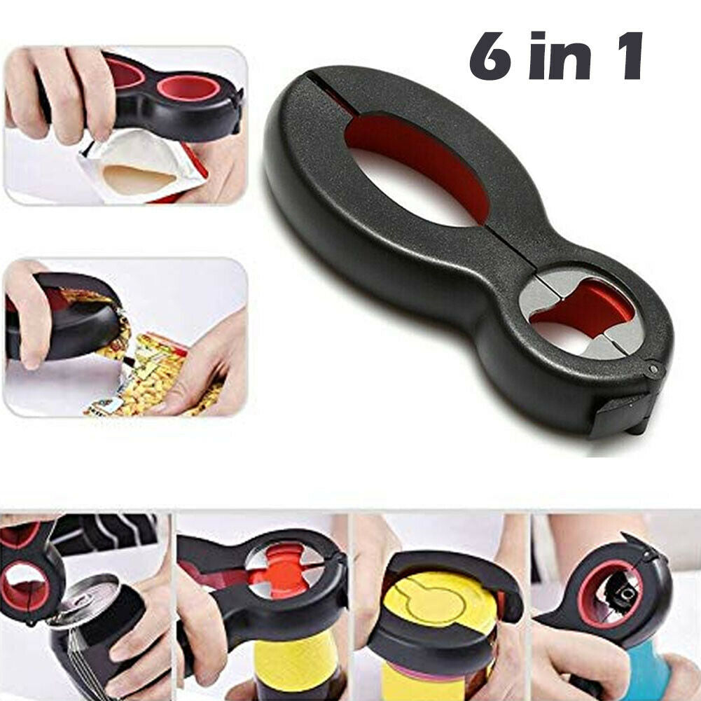 Multi 6 in 1 Kitchen Jar Opener