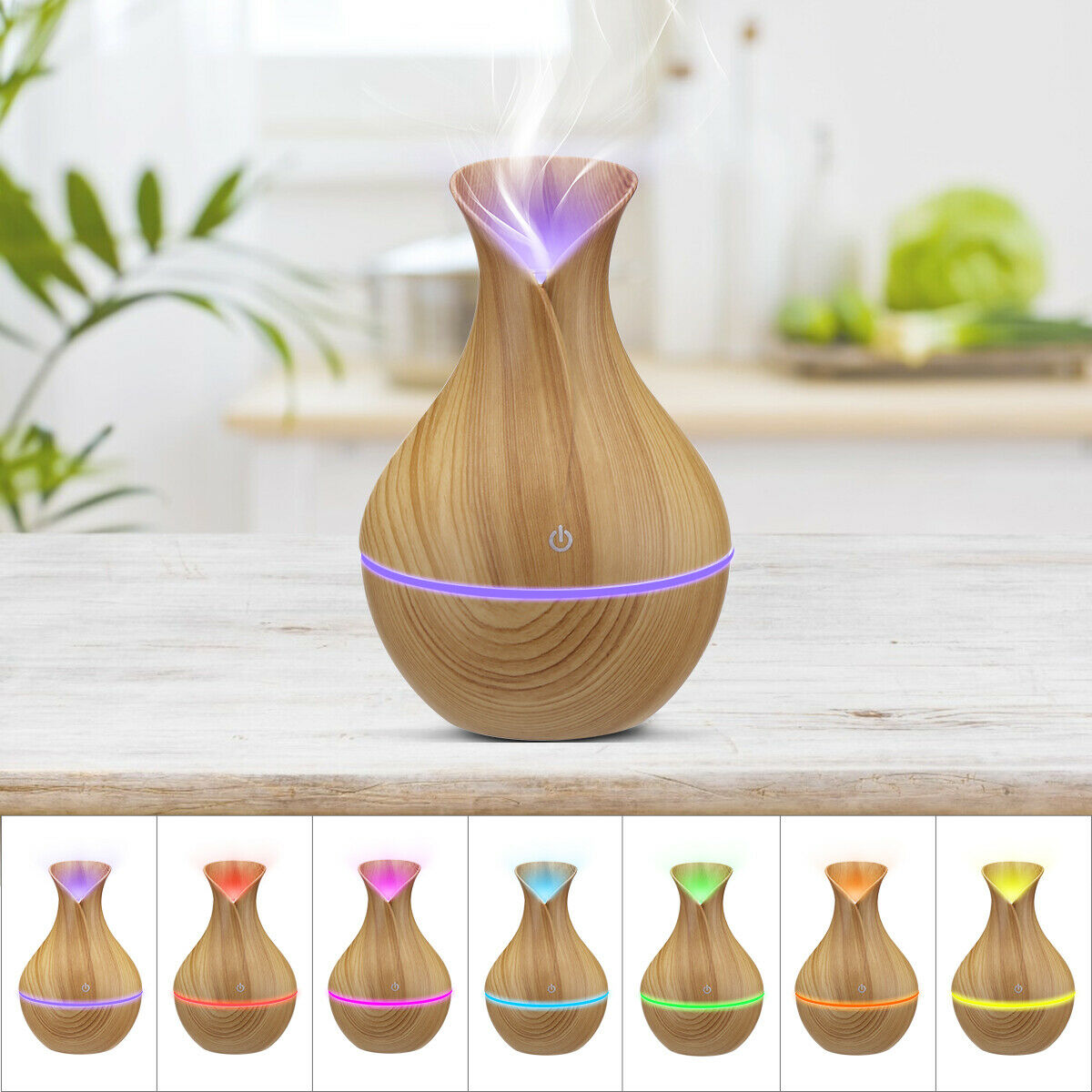 LED Ultrasonic Aroma Humidifier