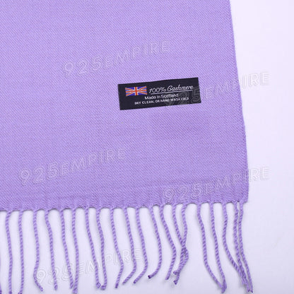 Warm PLAIN solid Wool SCOTLAND Winter Scarves