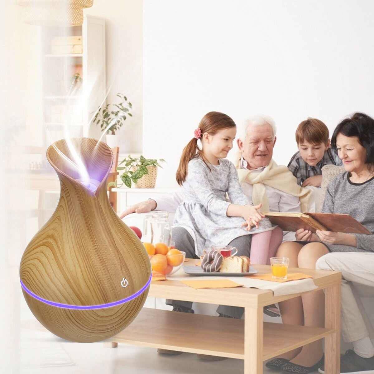 LED Ultrasonic Aroma Humidifier