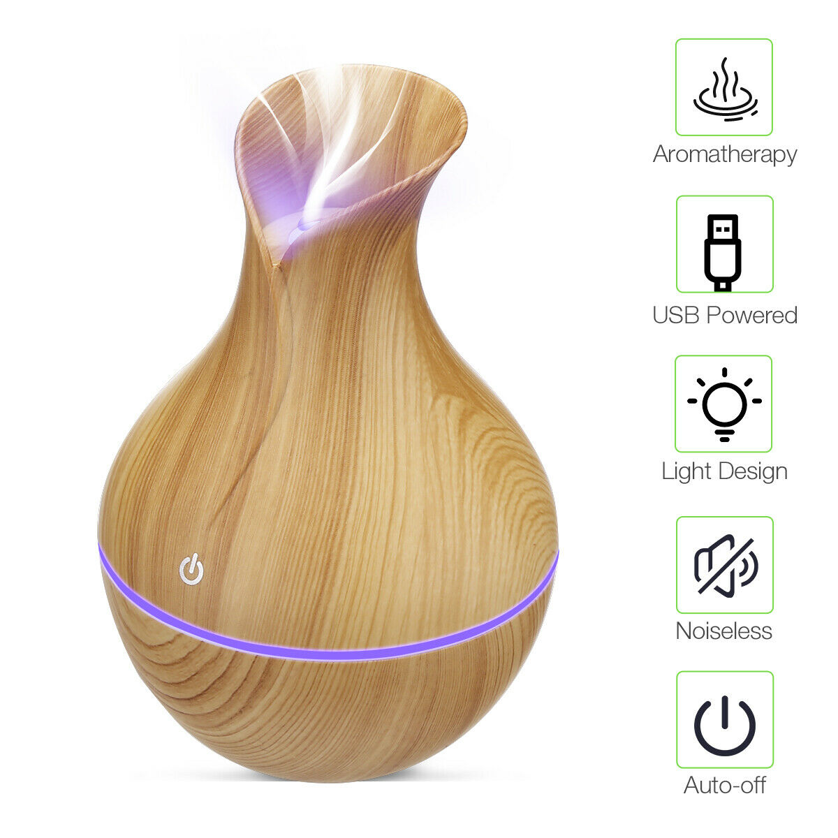 LED Ultrasonic Aroma Humidifier