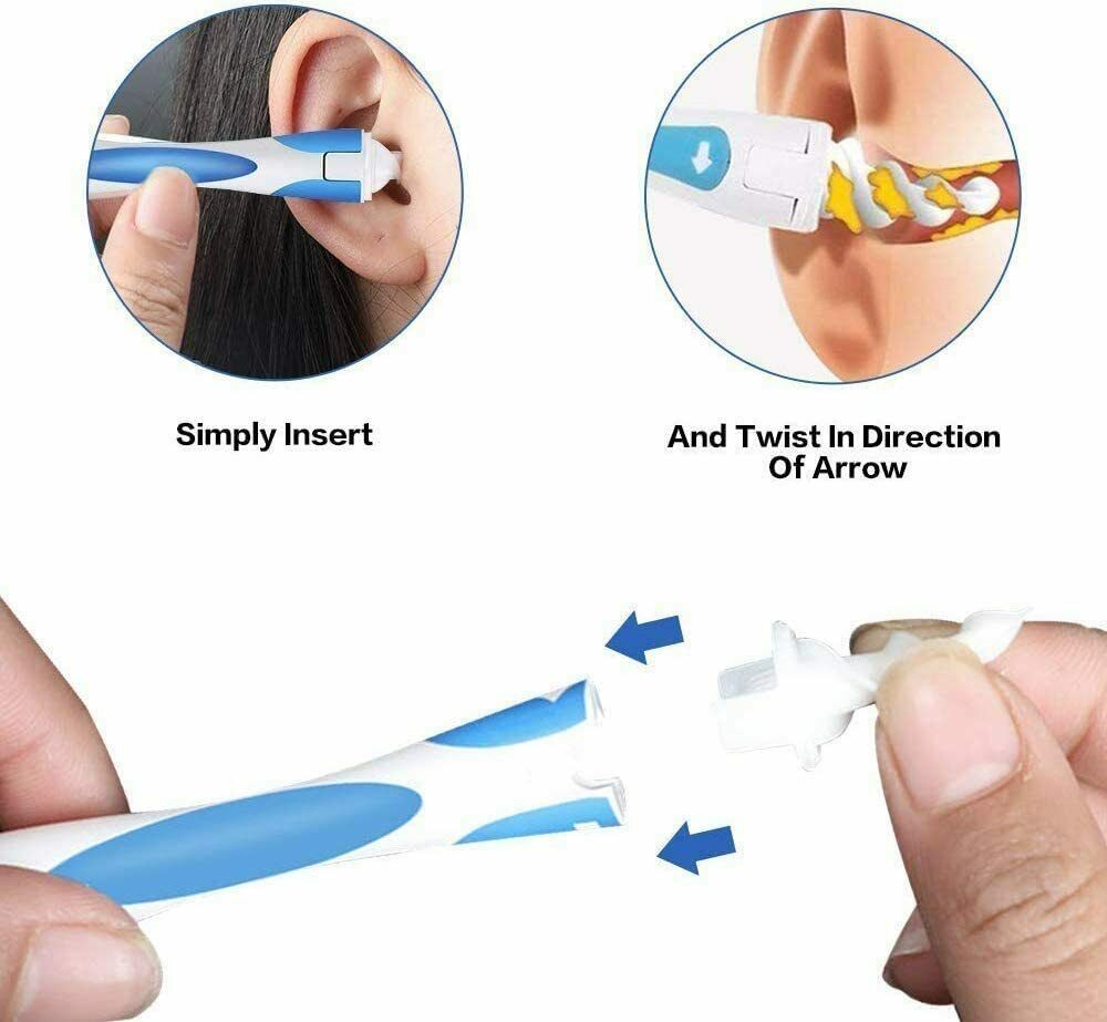 Mutifunctional Easy Spiral Earwax Removal