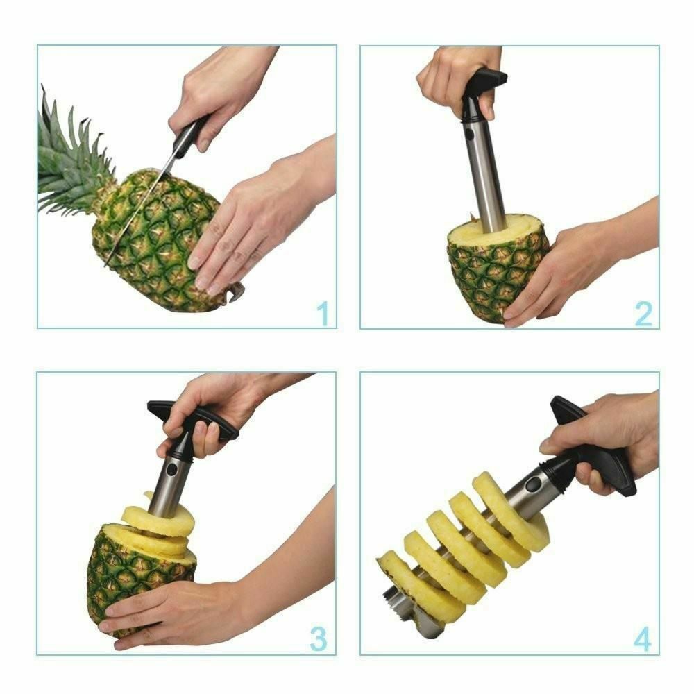 Pineapple Corer Slicer Cutter Peeler