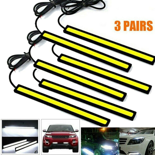 6PCS COB White 84DRL Interior Strip 12V 6W