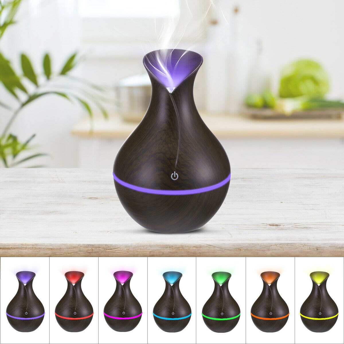 LED Ultrasonic Aroma Humidifier