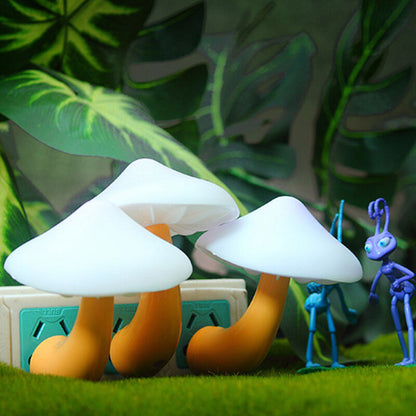 Colorful Mushroom LED Night Light Sensor