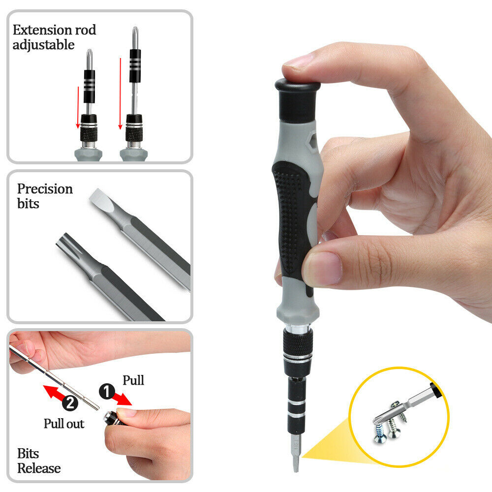 Magnetic Screwdriver Bit Set For Apple Gadget-117pcs