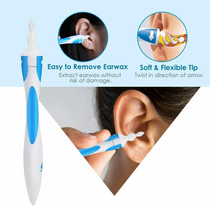 Mutifunctional Easy Spiral Earwax Removal