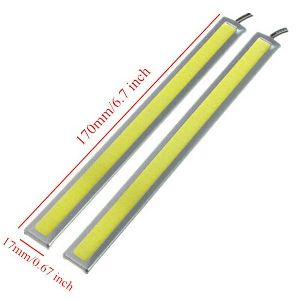 6PCS COB White 84DRL Interior Strip 12V 6W