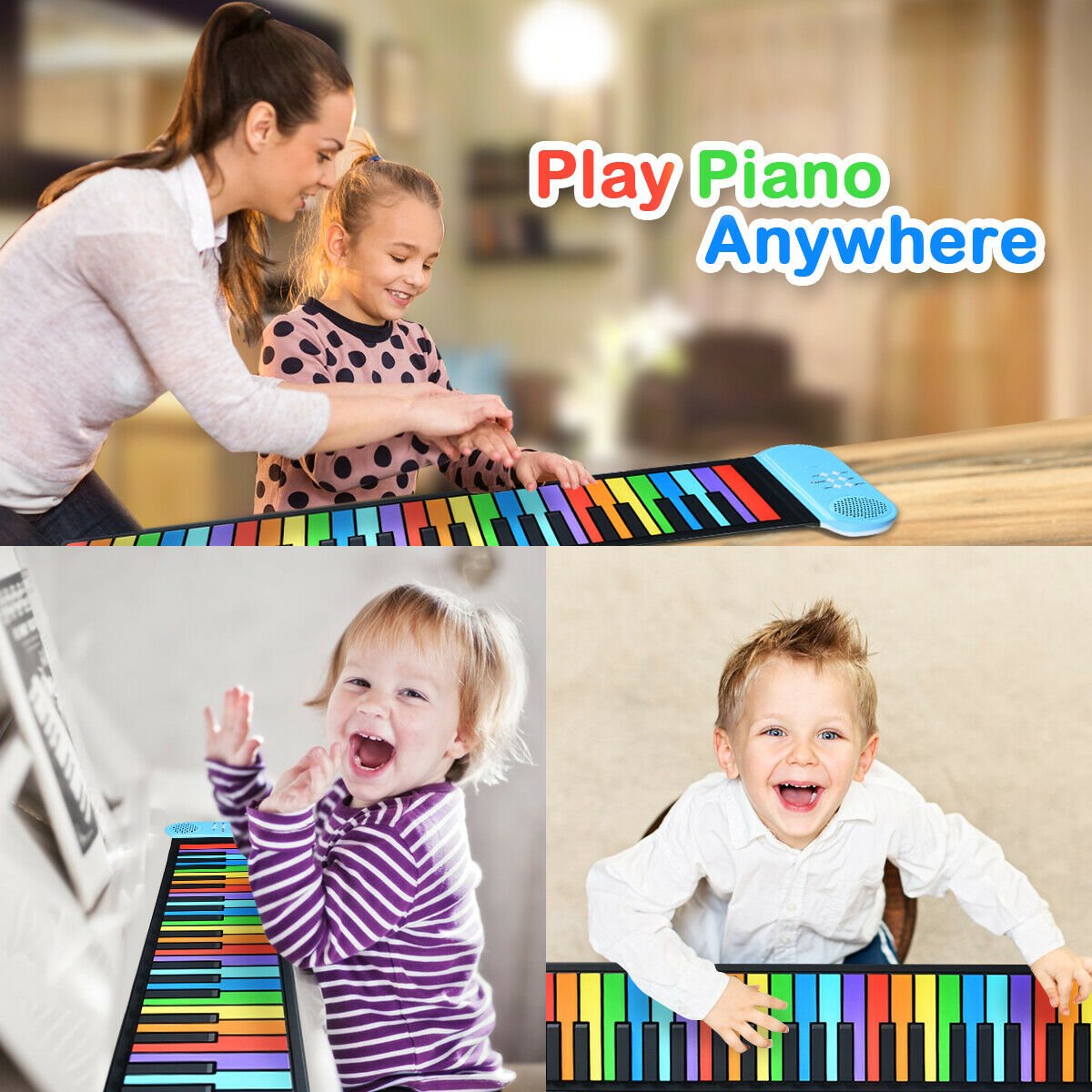 kids piano Keyboard w/ Built-in Speaker