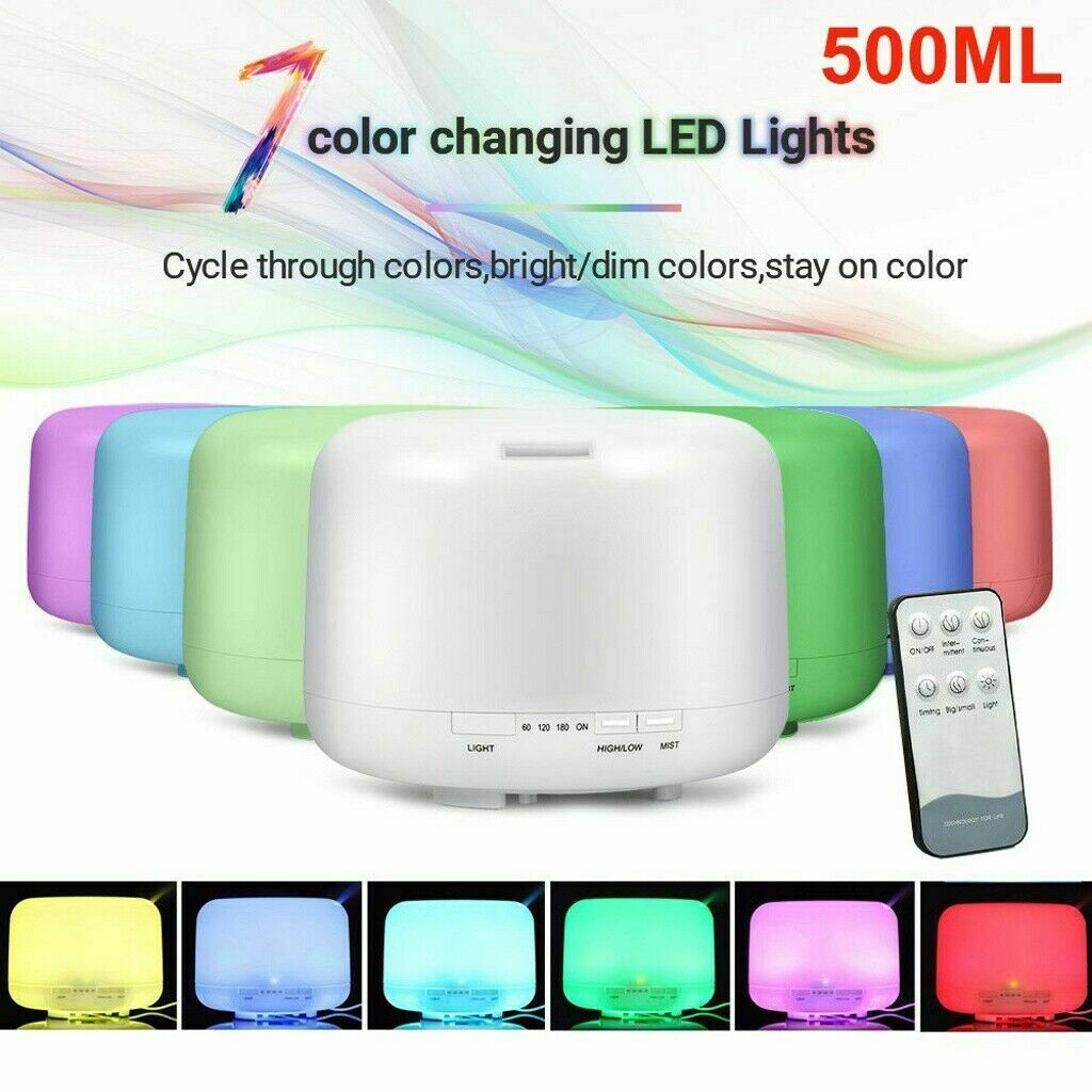 LED Ultrasonic Aroma Humidifier