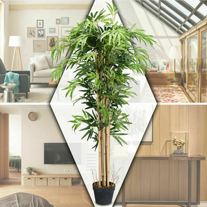 Artificial Bamboo Silk Tree (5-Feet )