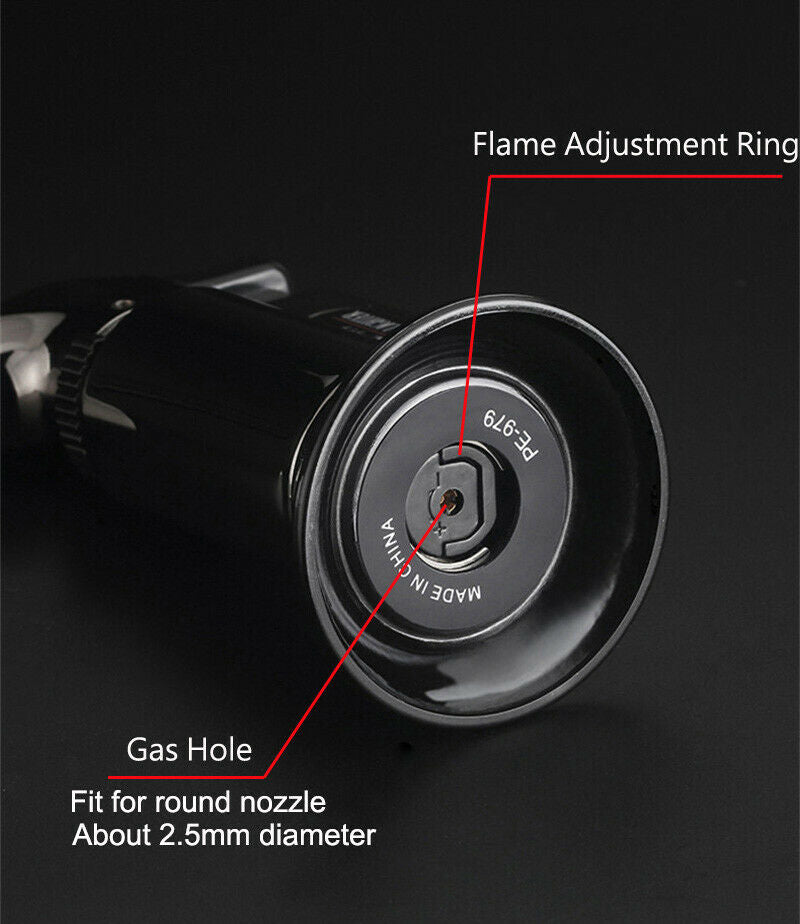 Adjustable Culinary Kitchen Blow Torch Lighter