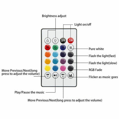 LED Light Speaker Bulb Wireless