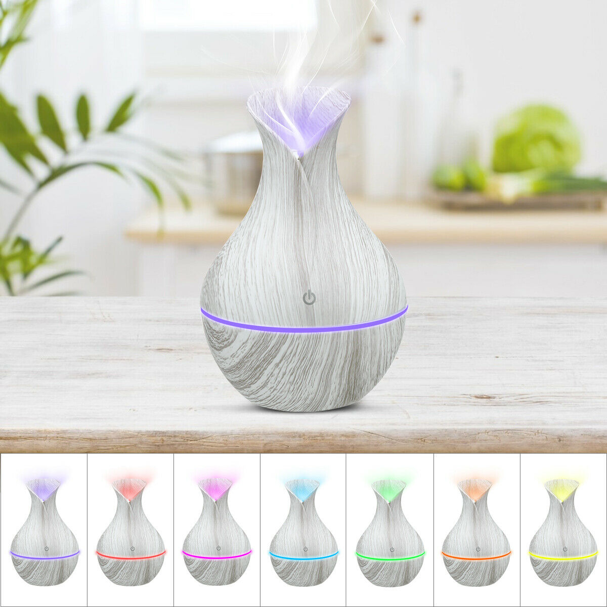 LED Ultrasonic Aroma Humidifier