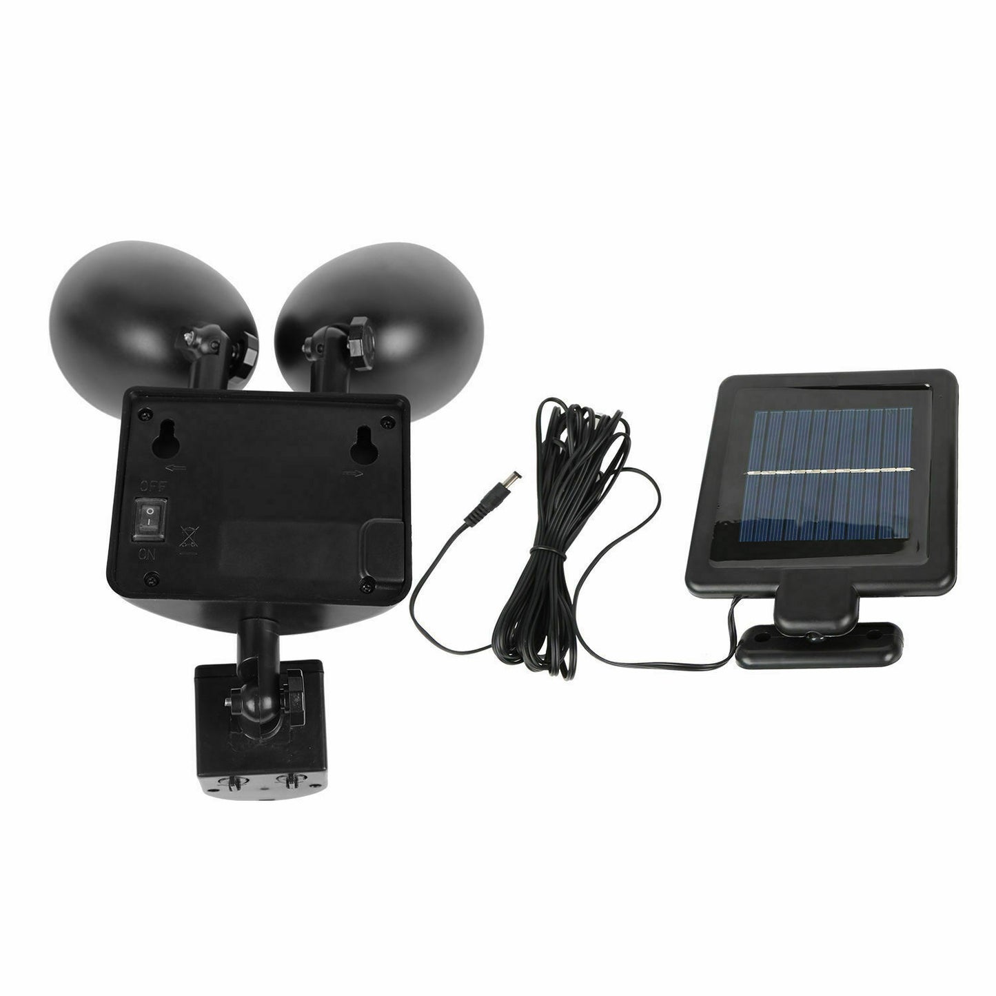 22 LED Dual Detector Solar Spot Light