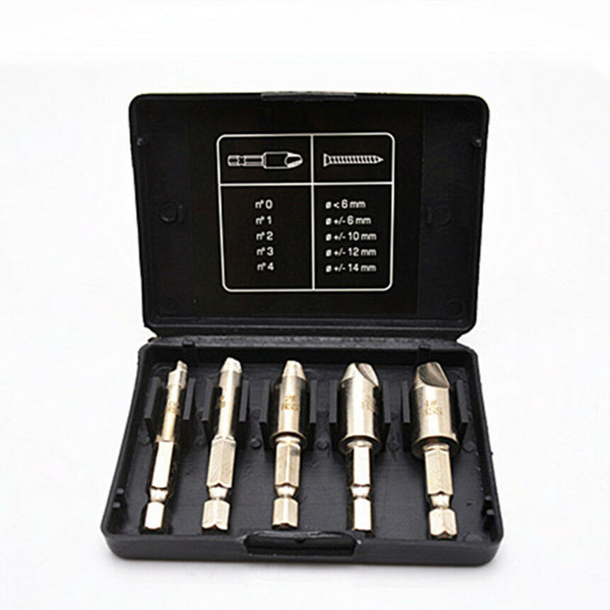 Damaged Screw Extractor Remove Set-5 PCS