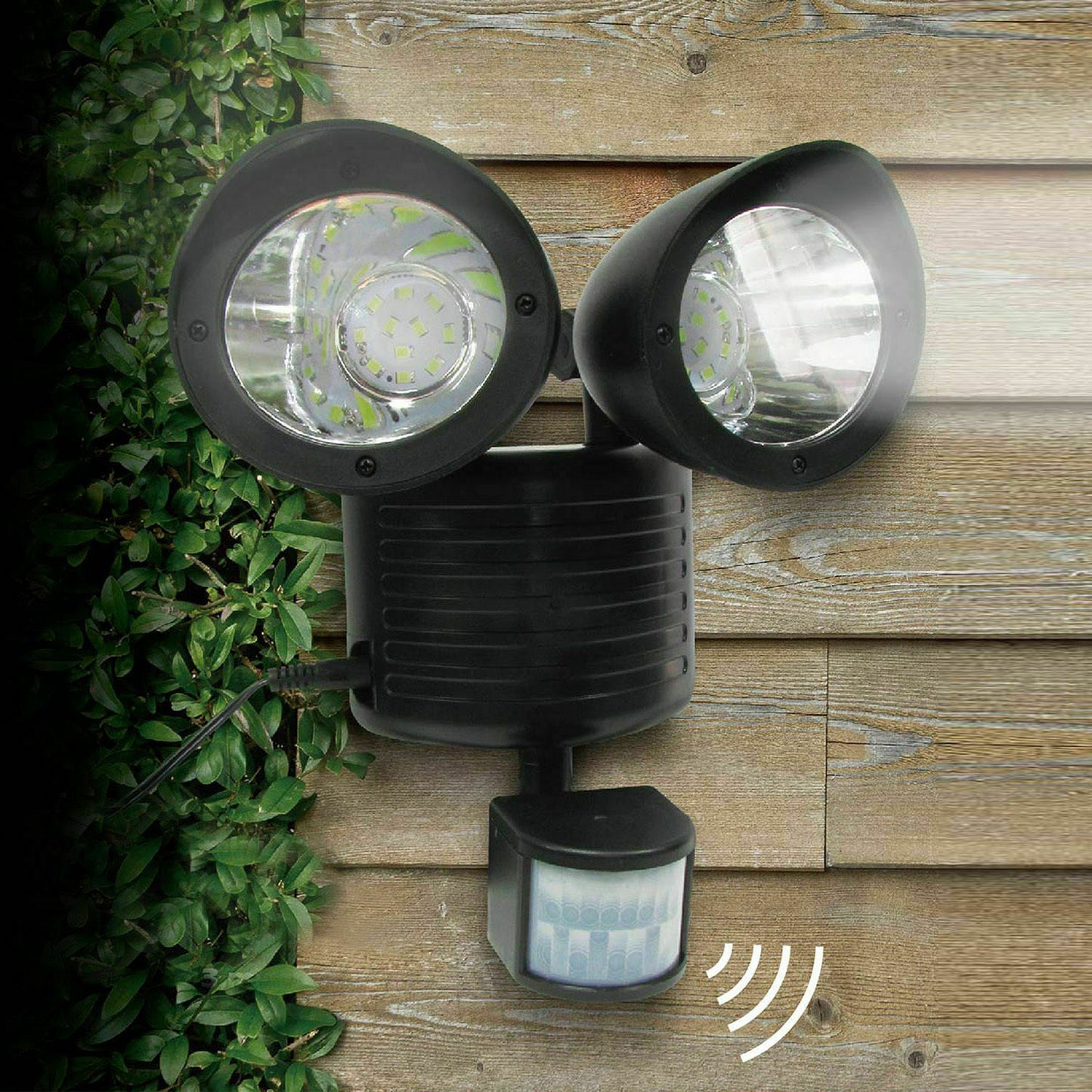 22 LED Dual Detector Solar Spot Light