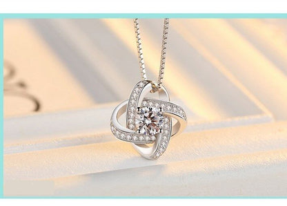 Love Knot Pendant Necklace