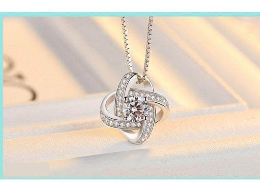 Love Knot Pendant Necklace