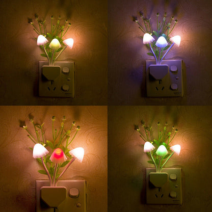 Colorful Sensor LED Night Light Wall Lamp