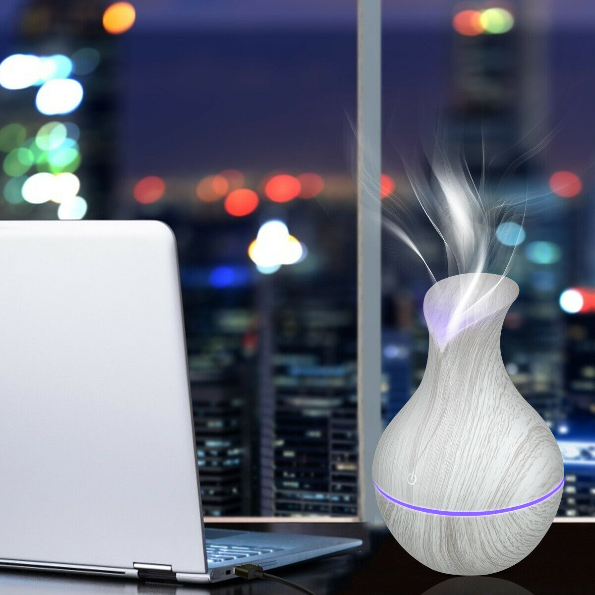 LED Ultrasonic Aroma Humidifier