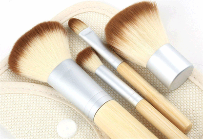 4pcs Pro Makeup Kabuki Brushes