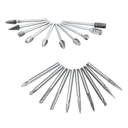 20pcs Tungsten Steel Carbide Burr Grinder