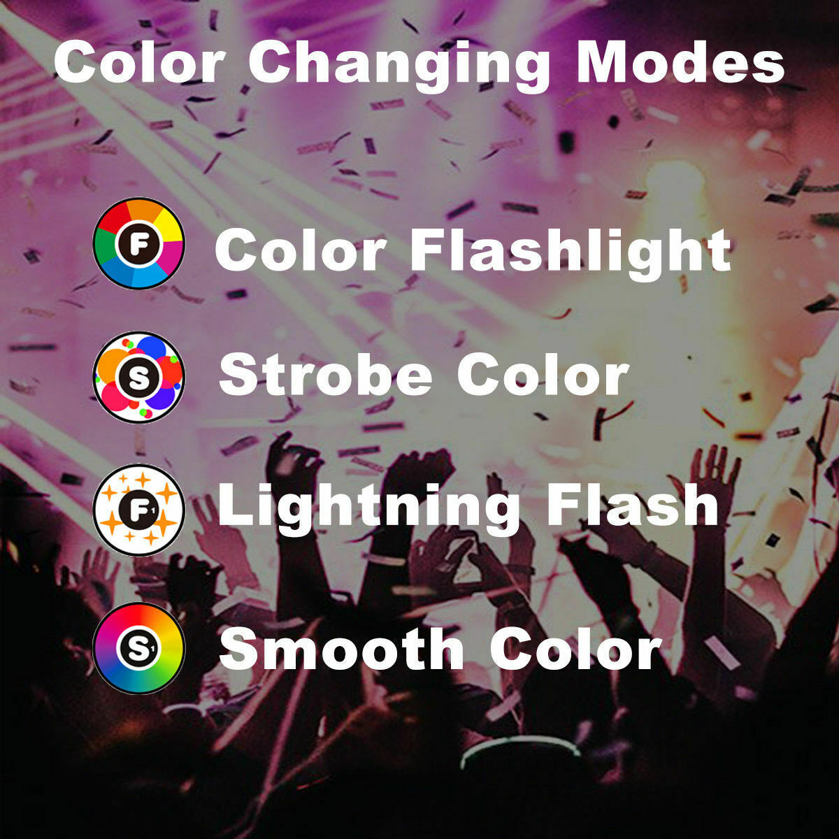 Color Changing Light Bulbs with Remote