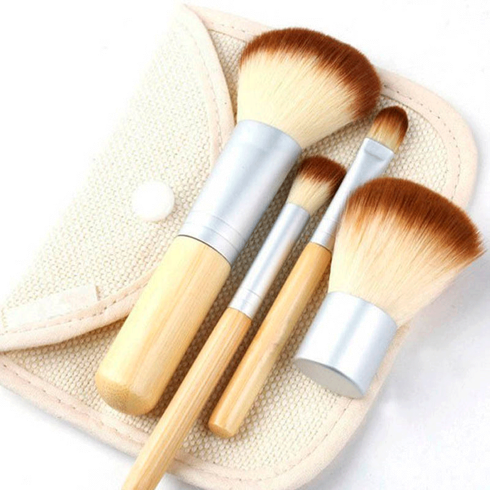 4pcs Pro Makeup Kabuki Brushes