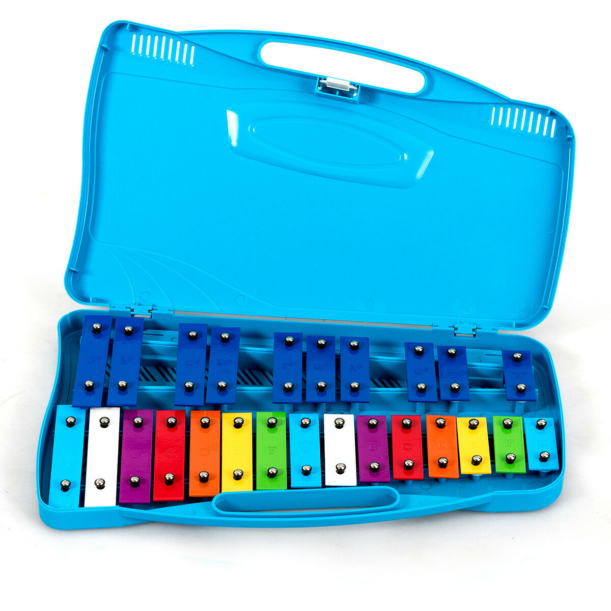 Metal Xylophone w/ Case & 2 Mallets