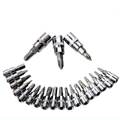 Auto Car Repairing 1/4 Ratchet Wrench Socket Tool Set-46 pcs