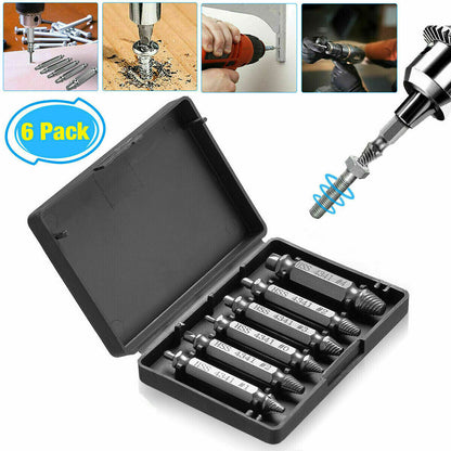 Damaged Screw Extractor Remove Set-6pcs