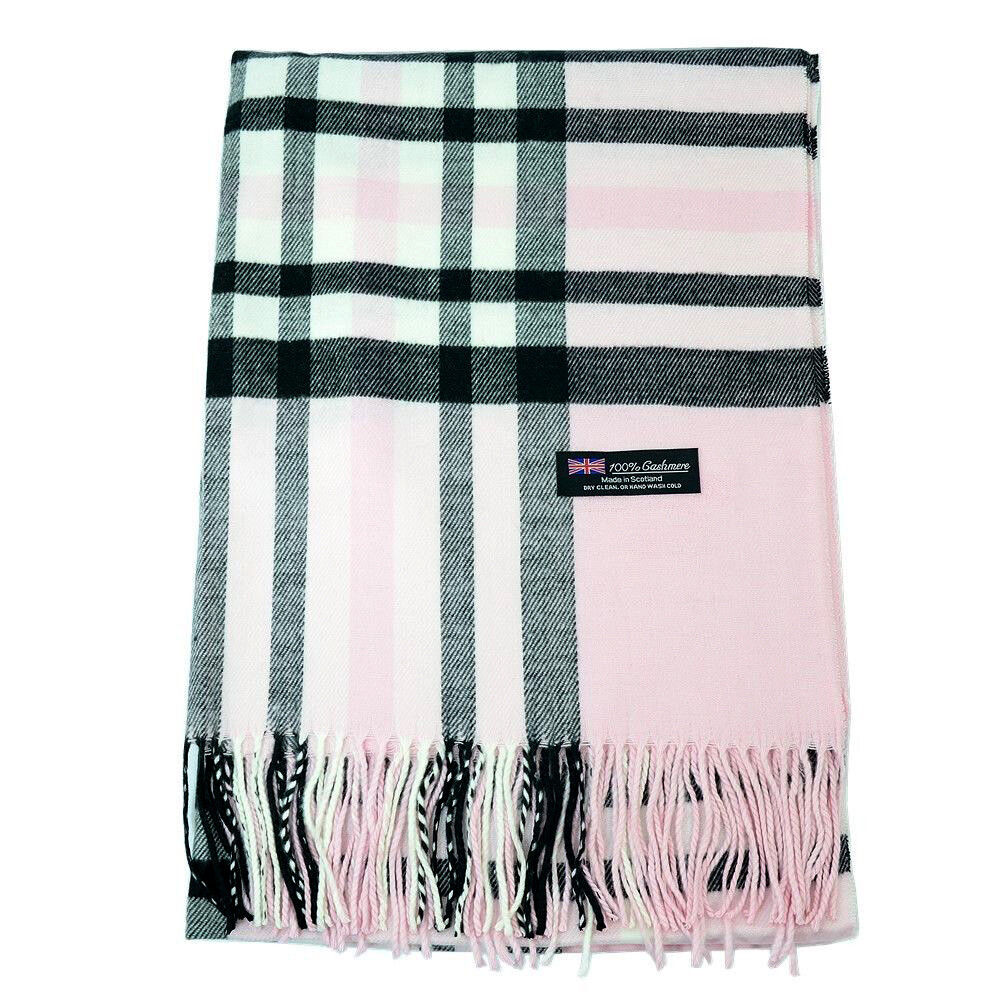 Oversized Plaid Check Blanket