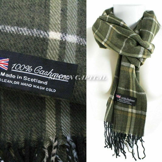 Winter Warm SCOTLAND Made 100% CASHMERE Scarf