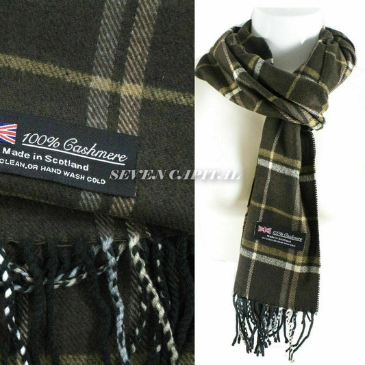 Winter Warm SCOTLAND Made 100% CASHMERE Scarf