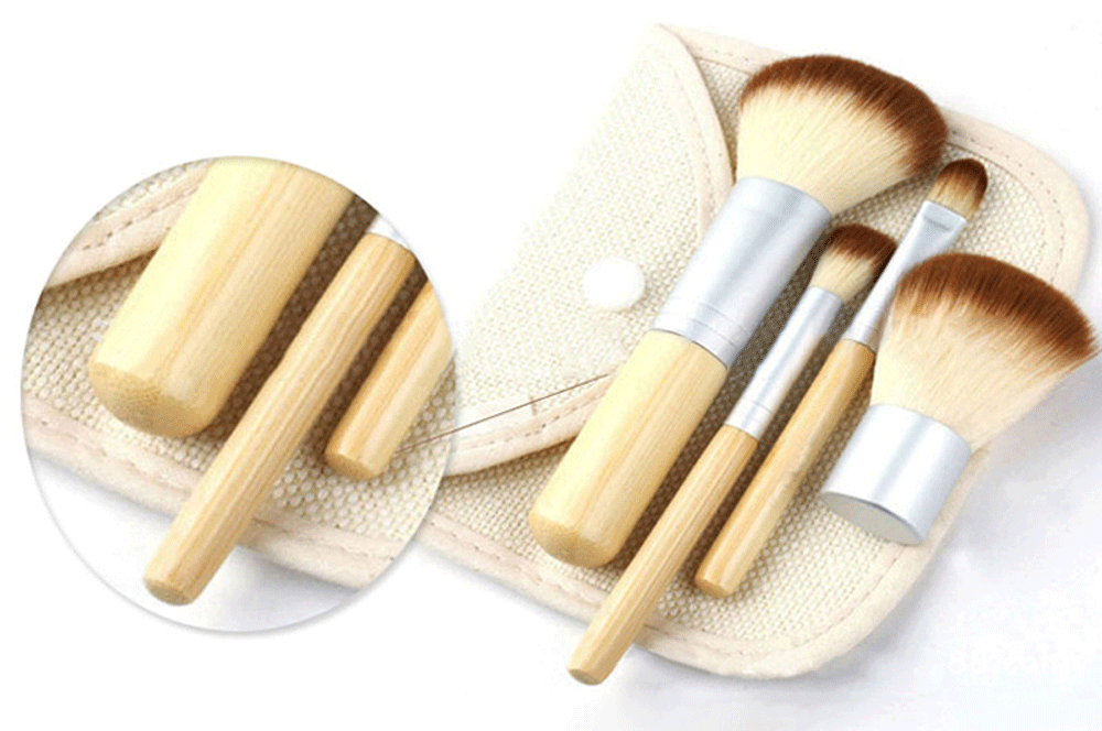 4pcs Pro Makeup Kabuki Brushes