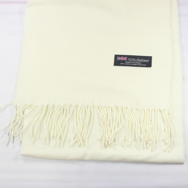 Warm PLAIN solid Wool SCOTLAND Winter Scarves