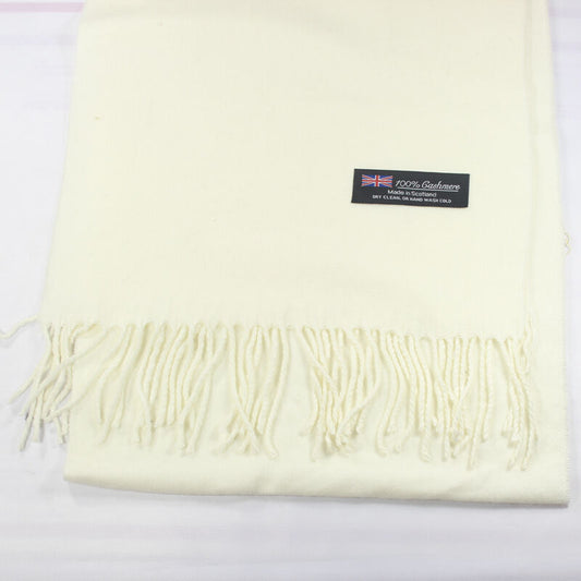 Warm PLAIN solid Wool SCOTLAND Winter Scarves