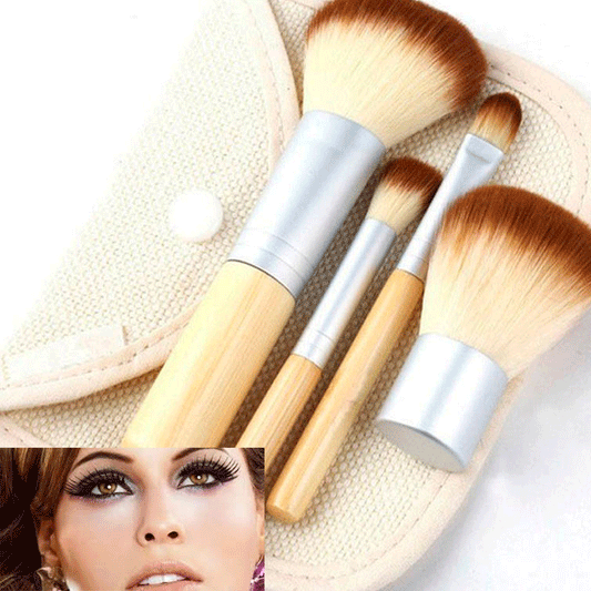 4pcs Pro Makeup Kabuki Brushes