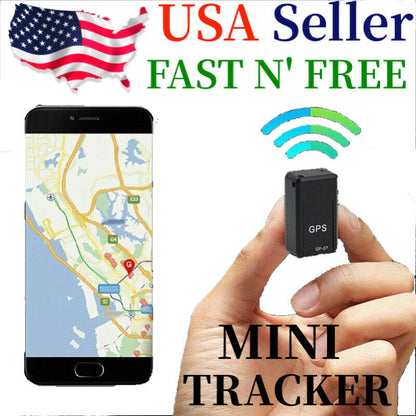 GF07 Mini Magnetic GPS Tracker Real-time  USA