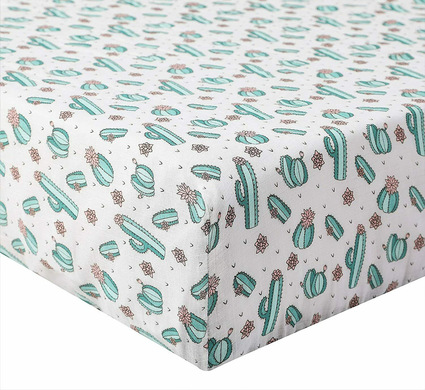 Muslin Crib Sheet,100% Cotton