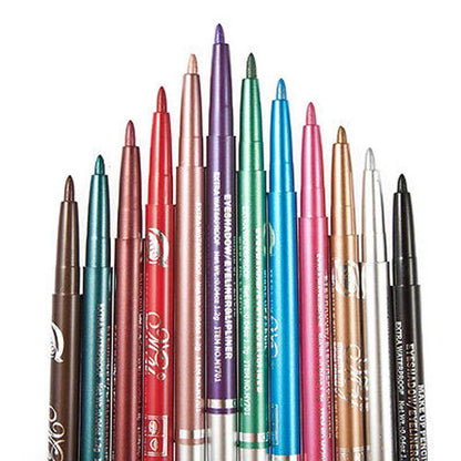 Glitter Eyeshadow Lip Liner 12 Color