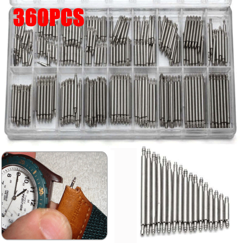 Watch PINS SPRING BARS Band Strap Link 8-25mm-360pcs