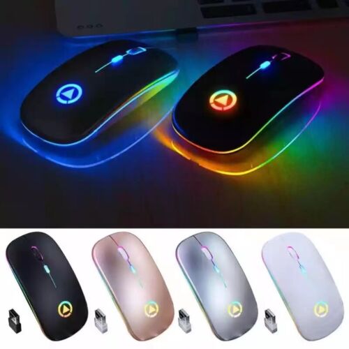 2.4GHz Wireless Optical Mouse USB Rechargeable