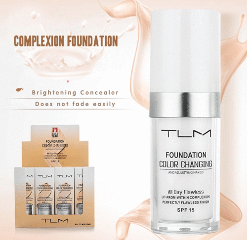 TLM Color Changing Foundation Makeup Base Face Liquid