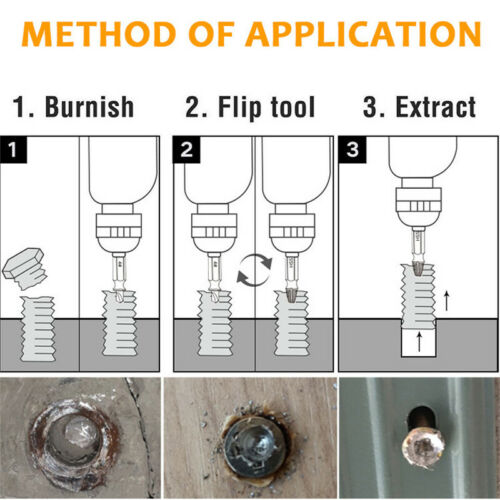 Damaged Screw Extractor Remove Set-6pcs