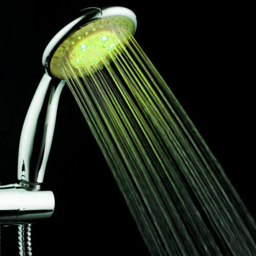 Color Changing LED Shower Water Glow Light