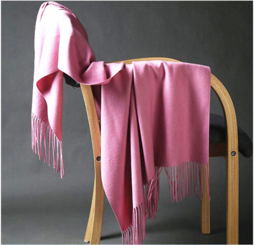 Cashmere Scotland Solid Shawl Wrap